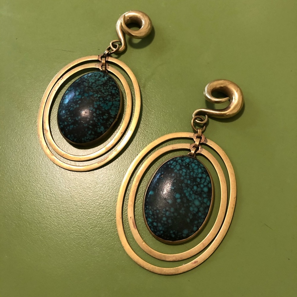 Diablo Organics Stone hangers 4g brass